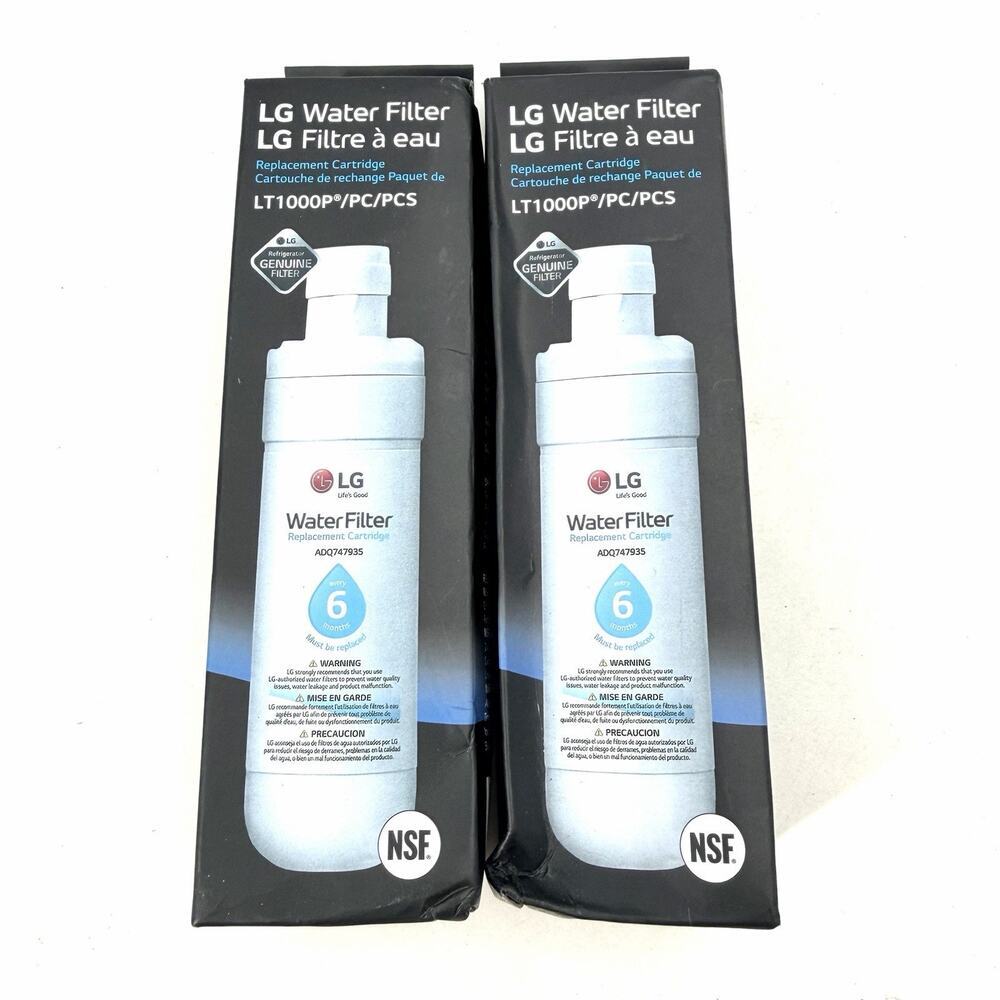 OEM LG LT1000P / PC / PCS Water Filter Replacement Cartridge - 2 Pack - Picture 4 of 6